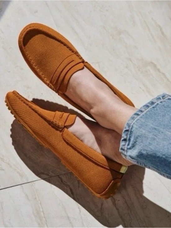 Rothy's Shoes - Rothy's The Driver Loafer In Cognac